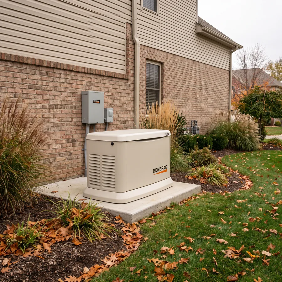 Whole-home standby generator