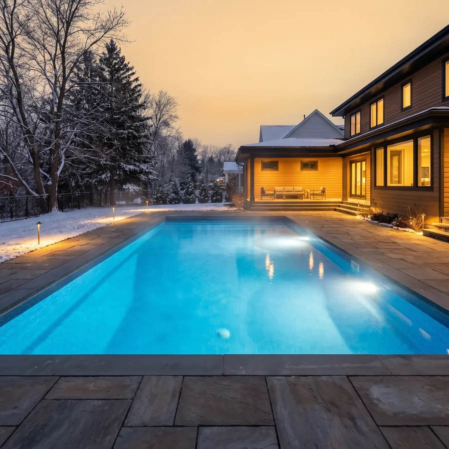Underwater LED pool lighting